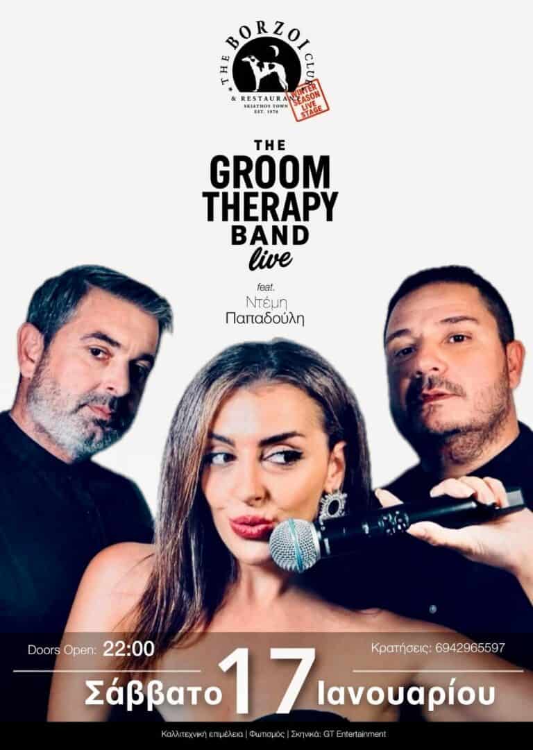 LIVE @ Borzoi | The Groom Therapy Band το Σάββατο 17 Ιανουαρίου