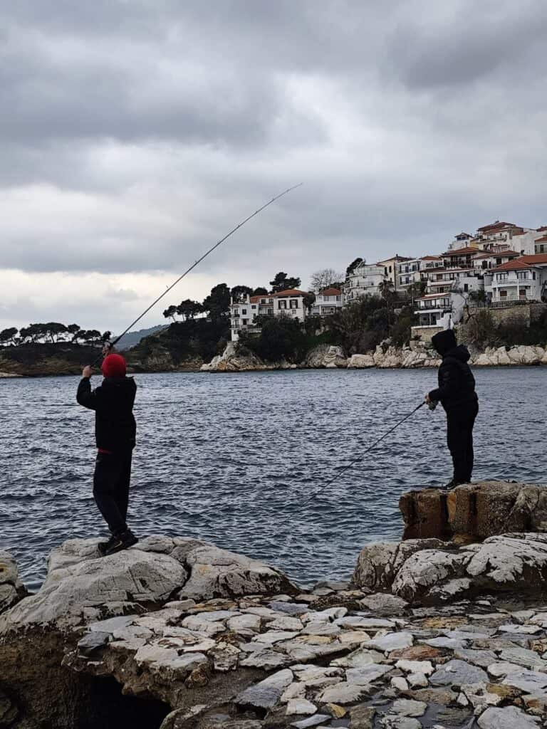 Στιγμές χειμωνιάτικης Σκιάθου..