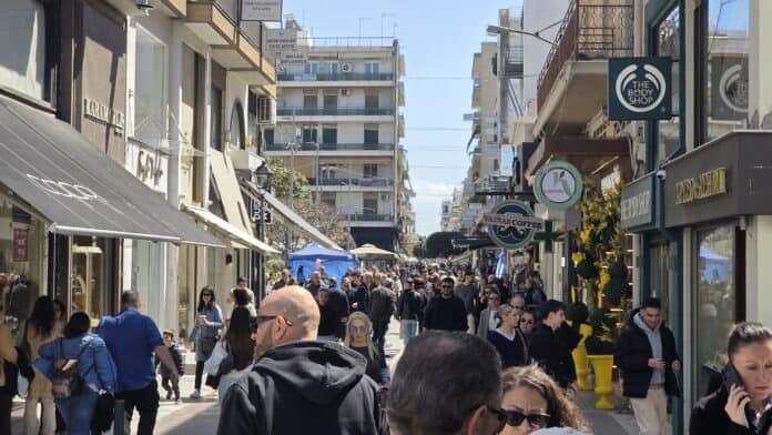 Αποτύπωση της εμπορικής κίνησης κατά την πασχαλινή περίοδο