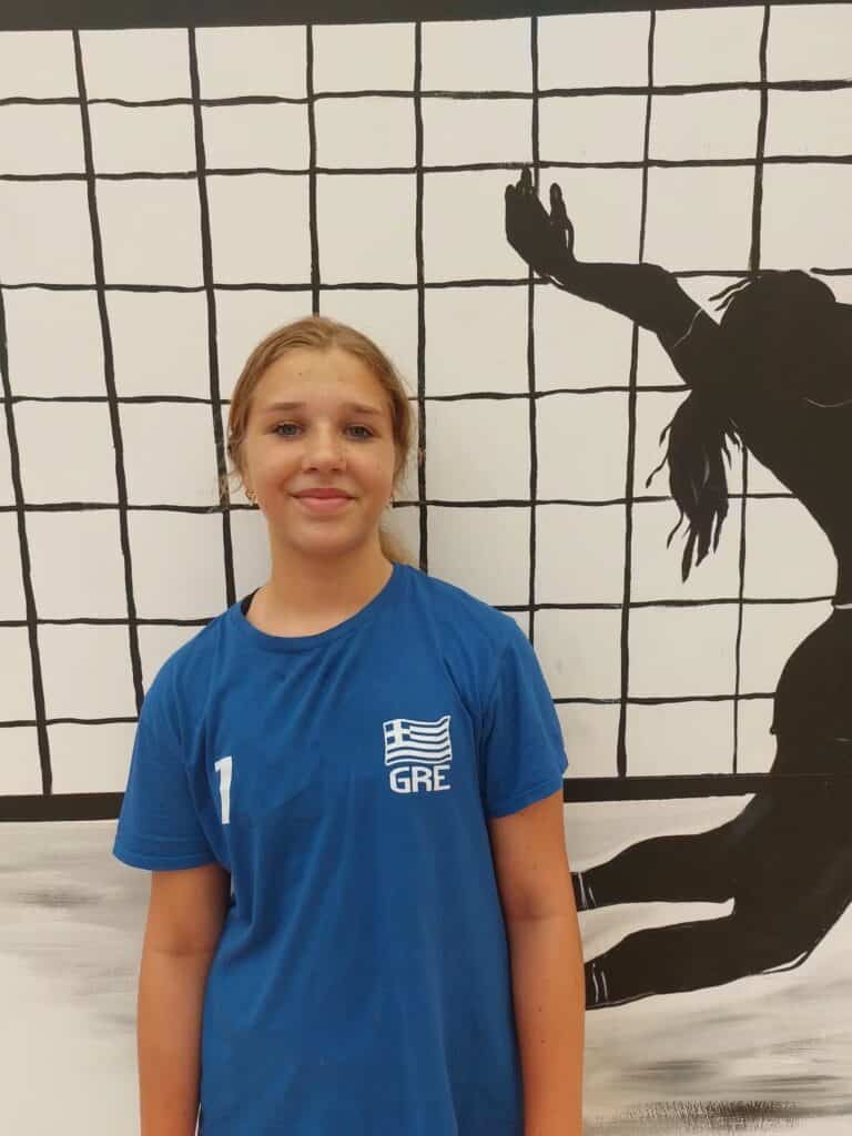 ΣΤΗΝ ΕΘΝΙΚΗ ΟΜΑΔΑ U16ΓΥΝΑΙΚΩΝ Η ΚΡΙΣΤΥ ΚΑΝΤΑΡΑΚΙΑ