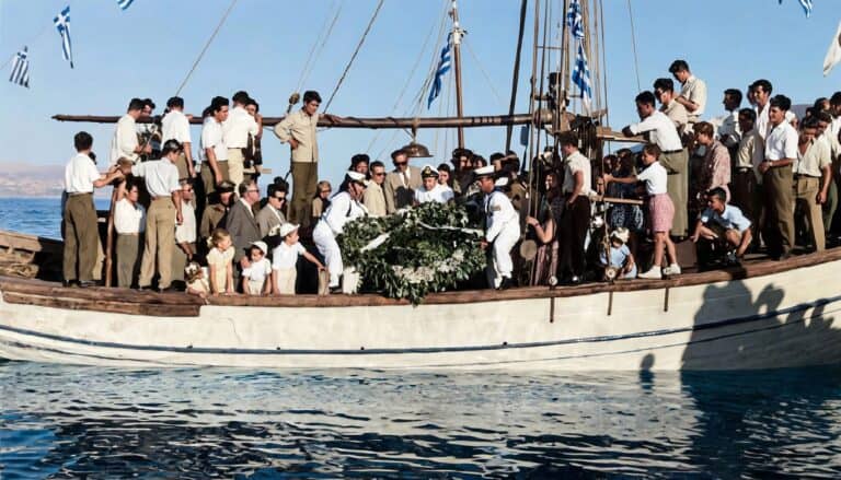 Η «Αλαμάνα» και ο καπετάν Θοδωρής Τζούμας – Όταν η Σκιάθος ταξίδευε για να τιμήσει τους ήρωες του «Κατσώνη»