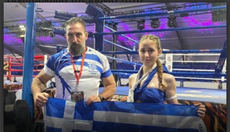 Βλέπει Ολυμπιακούς Αγώνες η Σκιαθίτισσα παγκόσμια πρωταθλήτρια του Μουάι Τάι, Κων. Διολέττα