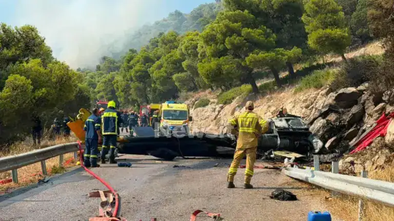 Σύγκρουση ελικοπτέρων στην Ψάθα: Δύο νεκροί, ένας Έλληνας και ένας Δανός
