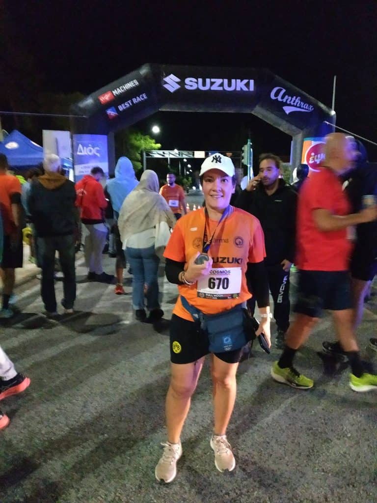 1ο Volos Full Moon Run 2026: Δυναμική παρουσία και επιτυχία για την Άγγελα Σαρρή