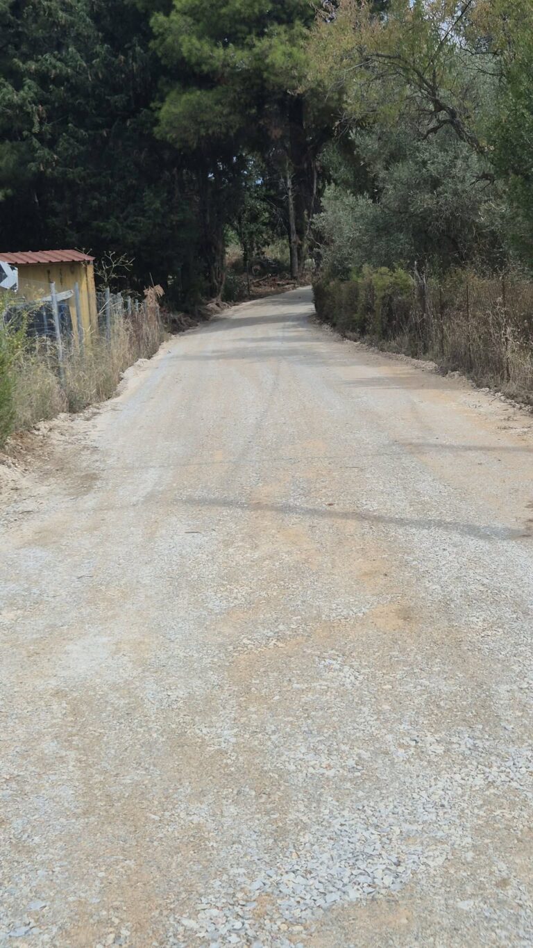 Ο Δήμος Σκοπέλου συνεχίζει με έργα οδοποιίας και ασφαλτοστρώσεων