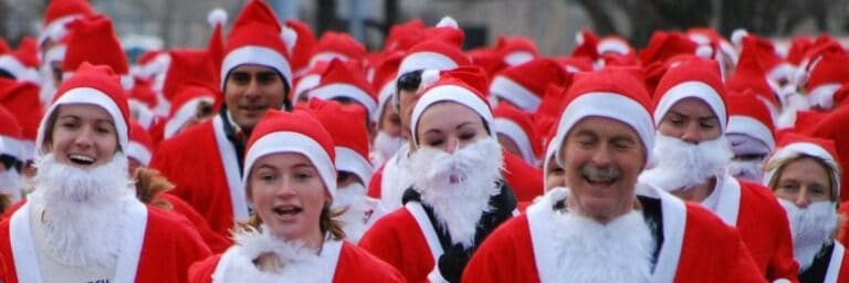 Χριστουγεννιάτικος αγώνας δρόμου Santa Run στη Σκιάθο