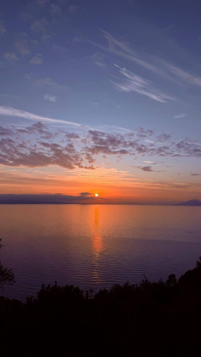 Ένα ηλιοβασίλεμα που δεν χρειάζεται λόγια…