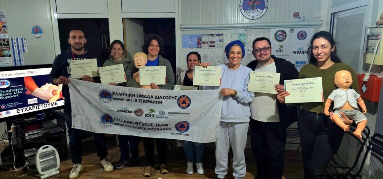 Πρώτες βοήθειες για τα παιδιά: Επιτυχής διοργάνωση του 1ου PBLS στη Σκιάθο