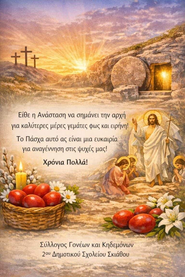 Ευχές για Καλό Πάσχα