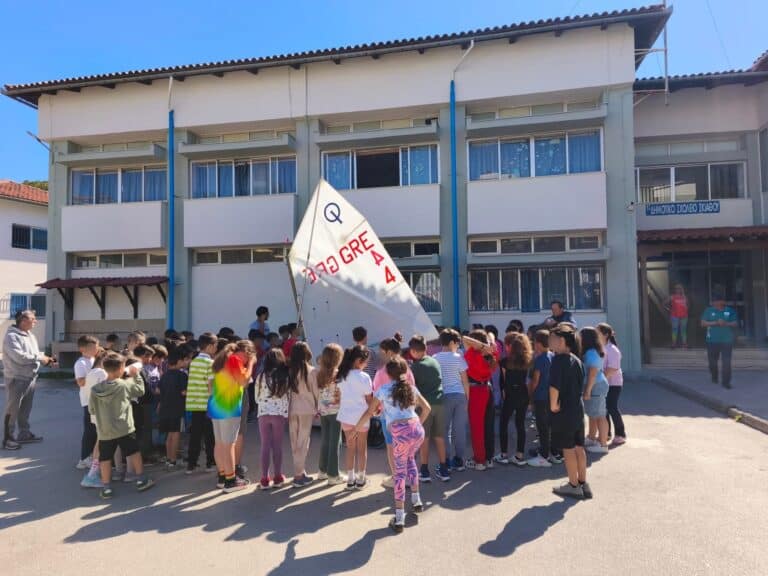Ο Ναυτικός Όμιλος Σκιάθου ευχαριστεί τα Δημοτικά Σχολεία για τη φιλοξενία και τη συνεργασία