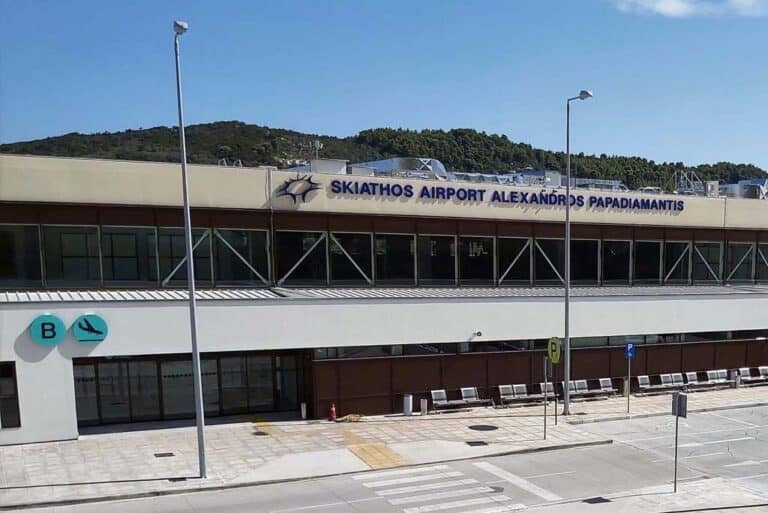 Κατά 34,9% αυξημένη η κίνηση στο αεροδρόμιο της Σκιάθου τον Απρίλιο