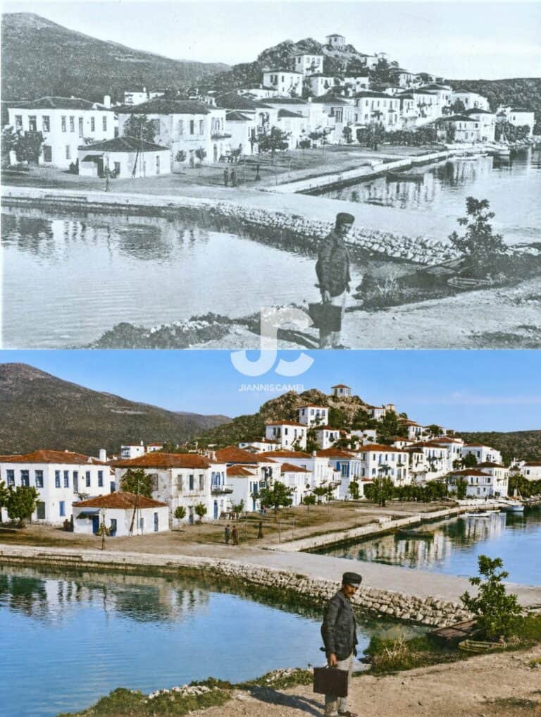 Μια φωτογραφία, δύο εποχές.. η Σκιάθος της μνήμης